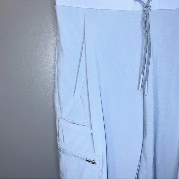 Athlete Go Far Travel Pant Jogger Style Blue Star Size 6 Petite - Picture 6 of 7